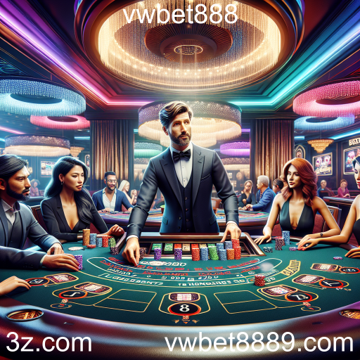 Experiência Imersiva no Cassino Vivo do vwbet888